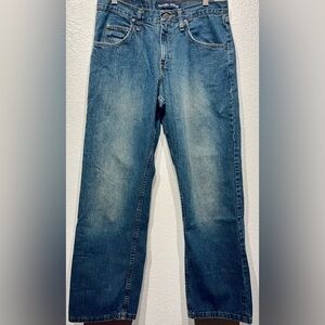 Vintage Wrangler Dark Wash Denim Jeans - Straight Leg - Size 30x30 (Men’s)